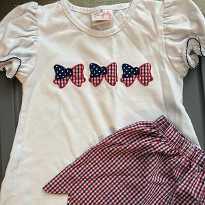 Stella belly red/white/blue outfit